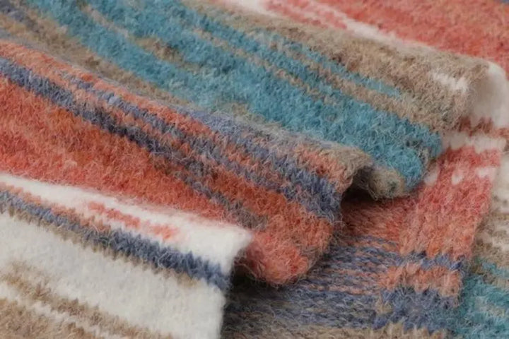 250g Oil Painting Gradient Alpaca Yarn – Soft Knitting & Crochet Yarn for Sweaters, Scarves, Hats & Shawls (10pcs)