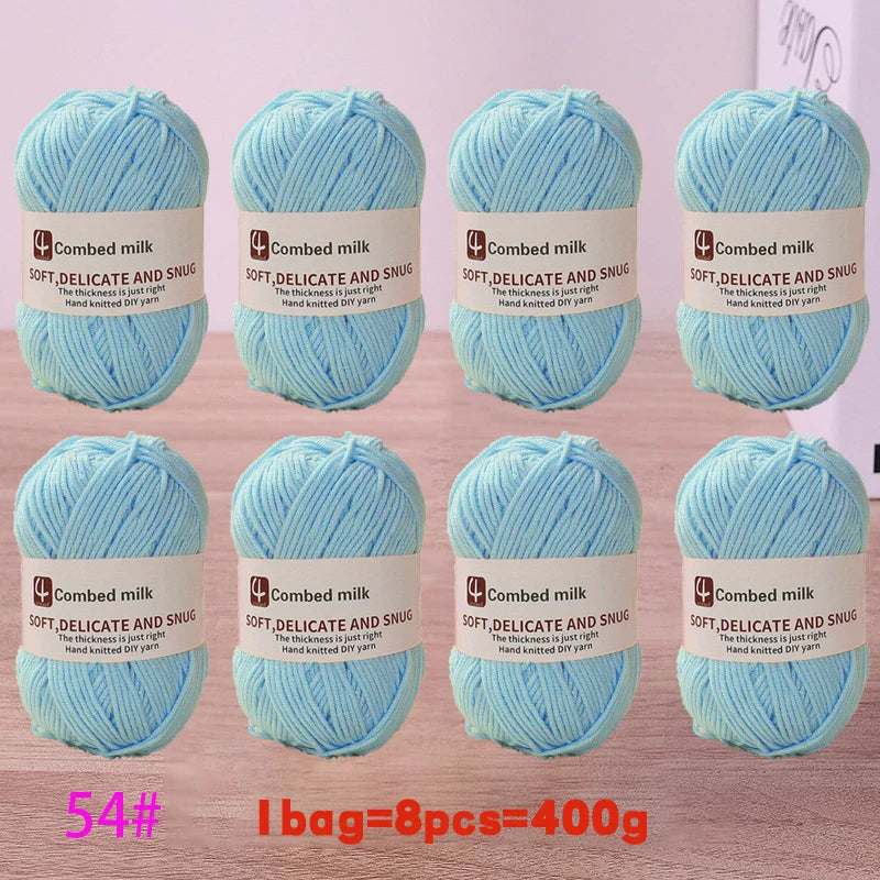 4-Strand Synthetic Knitting Yarn – Soft DIY Craft Yarn for Sweaters, Scarves & Blankets