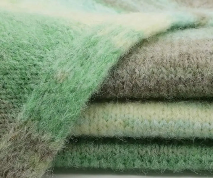 250g Oil Painting Gradient Alpaca Yarn – Soft Knitting & Crochet Yarn for Sweaters, Scarves, Hats & Shawls (10pcs)