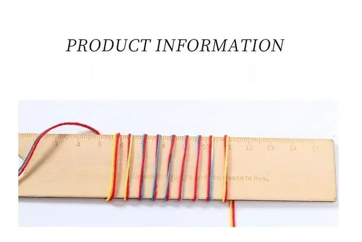 300g 100% Cotton Rainbow Section-Dyed Yarn – Retro Knitting Yarn for Sweaters, Scarves, Hats & DIY Accessories