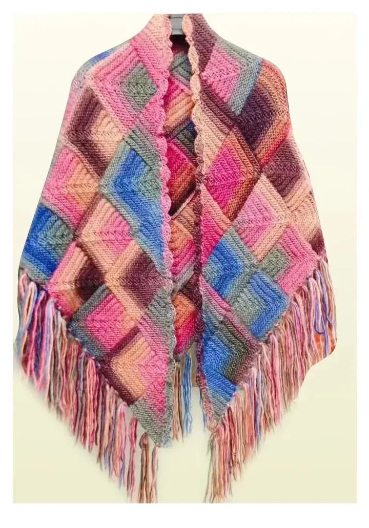 300g Gradient Long-Section Dyed Wool Yarn Set (3 Pieces) – Soft Hand-Knitting Yarn for Sweaters, Shawls, Hats & Scarves