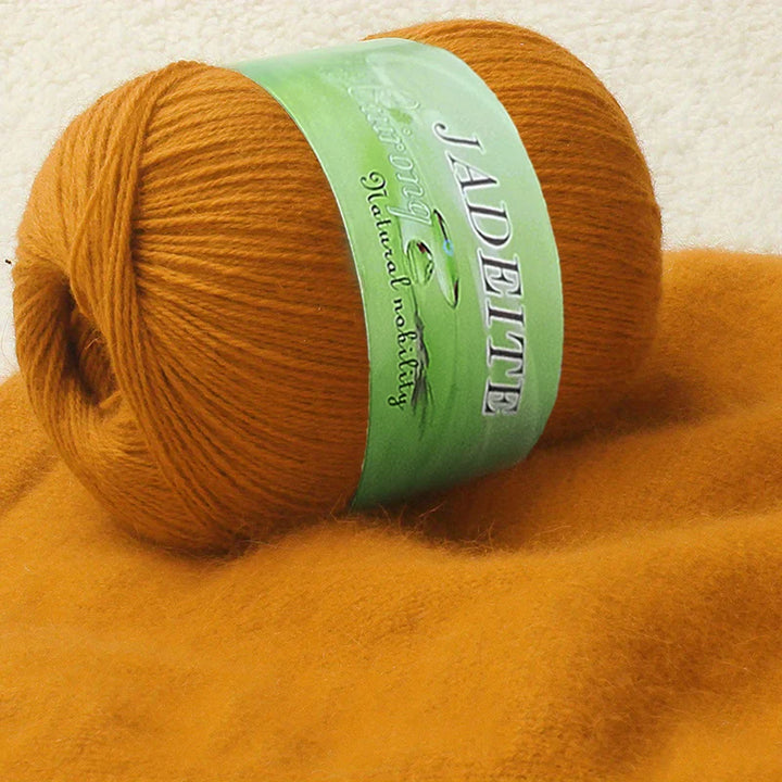 400g Luxury Cashmere Yarn Set (8 Pieces) – Combed Goat Wool for Sweaters, Scarves, Pants & Winter Knitwear