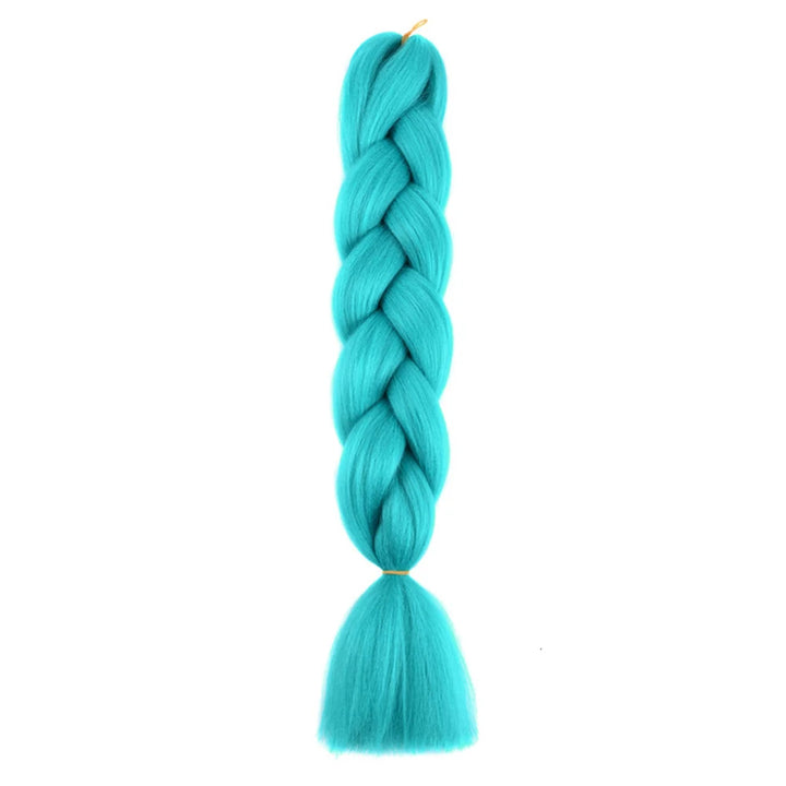 24 Inch Jumbo Braids Extensions – Synthetic Afro Ombre Kanekalon Hair for Children