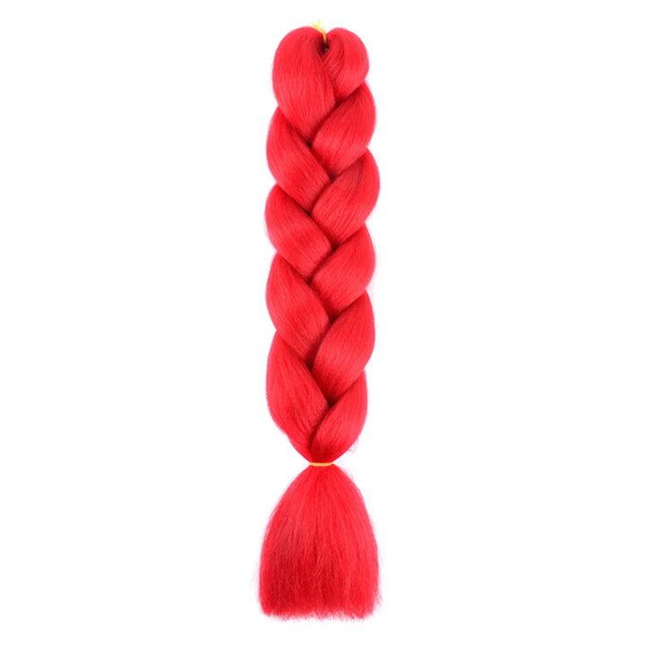 24 Inch Jumbo Braids Extensions – Synthetic Afro Ombre Kanekalon Hair for Children