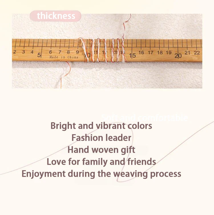 150g Premium Mohair Yarn – Tobacco Multi-Color Knitting Yarn (3 Pieces/Pack)