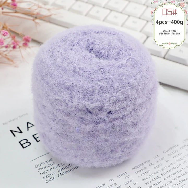 400g Soft Warm Knitting Yarn (4 Pack) – Medium Thick Yarn for Sweaters, Scarves, Hats & DIY Crafts