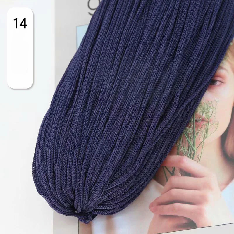 210g Ice Silk Shiny Yarn – Lightweight Summer Crochet Yarn for Sun Hats, Bags, Cushions & DIY Crafts