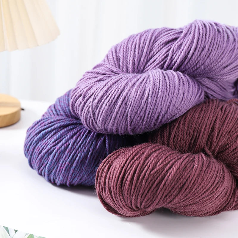 600g Thick Alpaca Wool Yarn Set (2 Pieces) – Premium Knitting Yarn for Sweaters, Scarves, Hats & DIY Crafts