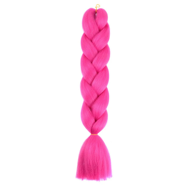 24 Inch Jumbo Braids Extensions – Synthetic Afro Ombre Kanekalon Hair for Children