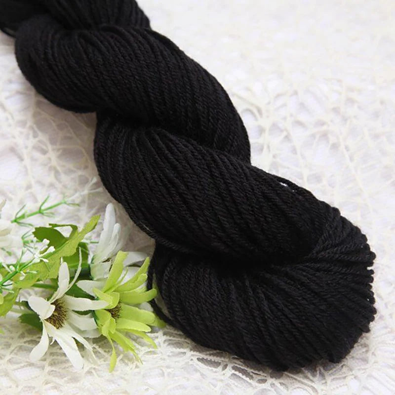 245g Medium-Thick Handmade Knitting Yarn – Multi-Purpose Yarn for Sweaters, Hats & Accessories