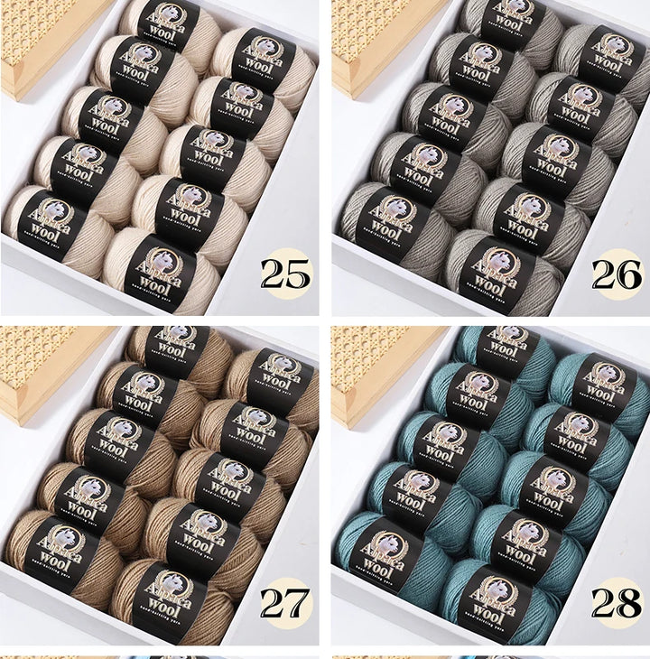 450g Chenille Velvet Ice Yarn – Soft Chunky Knitting Yarn for Sweaters, Scarves, Hats & Blankets (5 Pack)