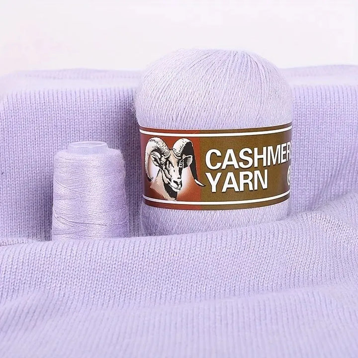 Cashmere Knitting Yarn Balls (6 Pack) – Soft Luxury Yarn for Sweaters, Hats, Scarves & DIY Crafts