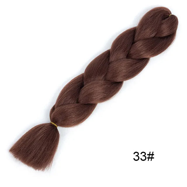 Ombre Synthetic Twist Braiding Hair – Jumbo Kanekalon Hair Extensions for Braids