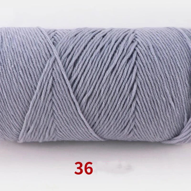200g Soft Medium-Thick Yarn – Cozy Hand-Knitting Yarn for Sweaters, Scarves, Hats & DIY Crafts