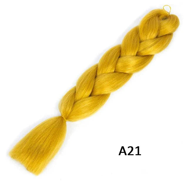 Ombre Synthetic Twist Braiding Hair – Jumbo Kanekalon Hair Extensions for Braids