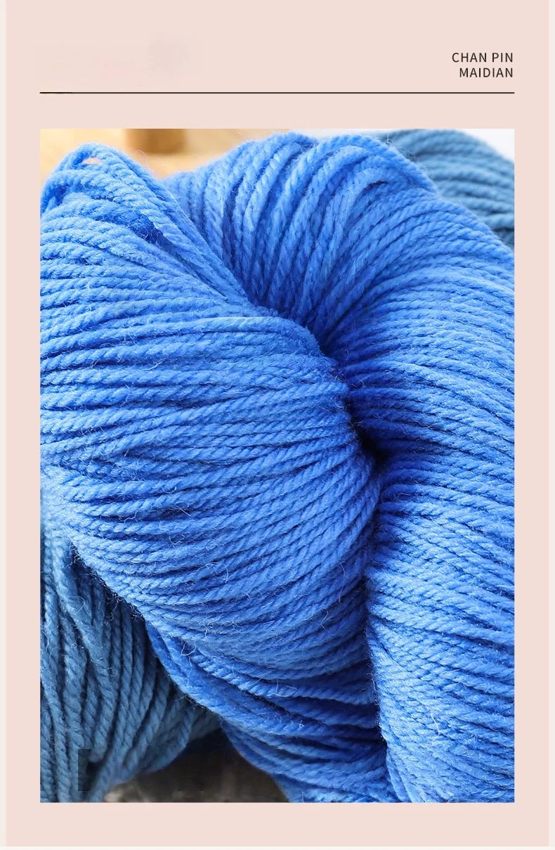 600g Thick Alpaca Wool Yarn Set (2 Pieces) – Premium Knitting Yarn for Sweaters, Scarves, Hats & DIY Crafts