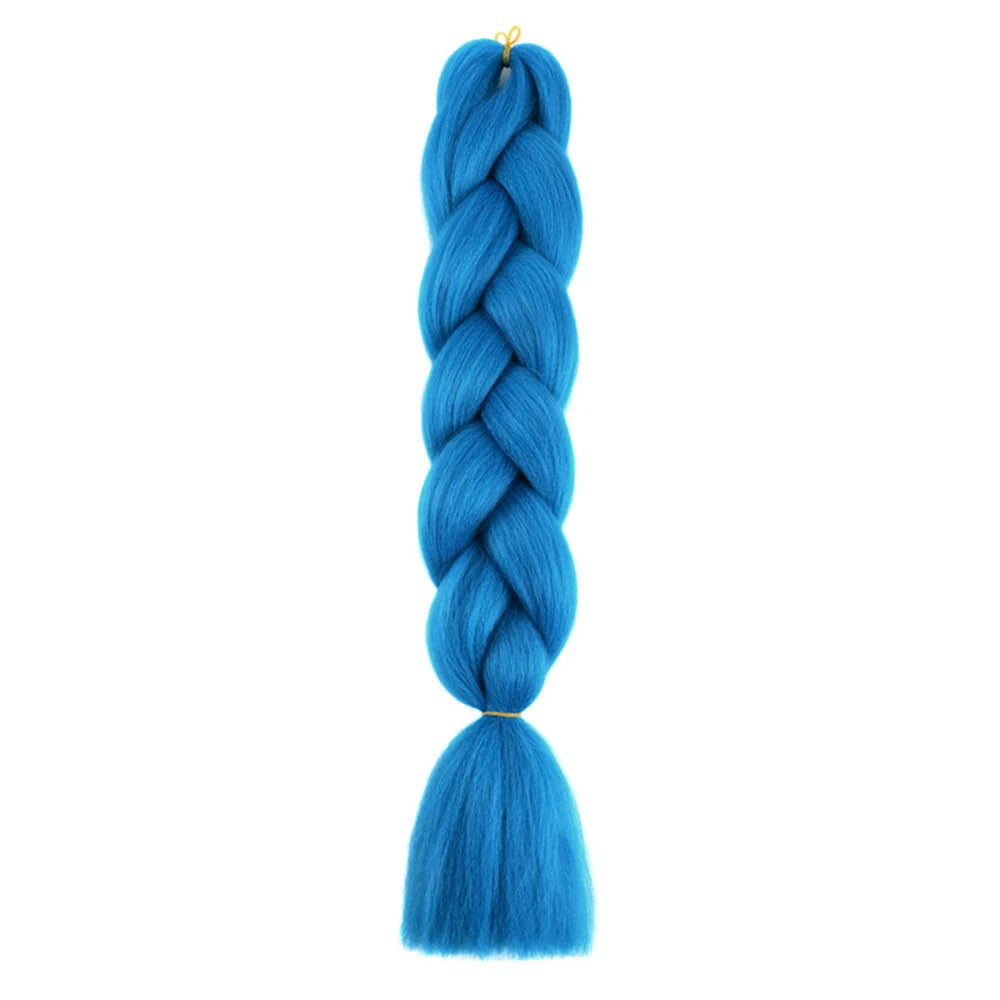 24 Inch Jumbo Braids Extensions – Synthetic Afro Ombre Kanekalon Hair for Children