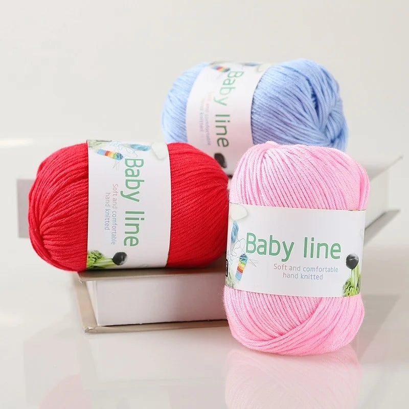 500g Soft Medium-Thick Knitting Yarn Set (10 Pieces) – Cozy Yarn for Sweaters, Hats, Scarves & Crochet Projects