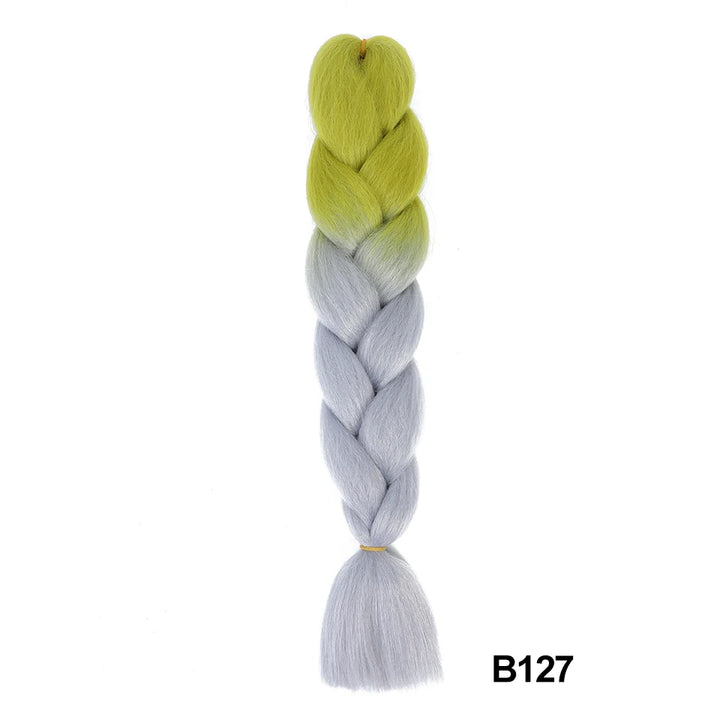 Synthetic 24 Inch 100g Ombre Jumbo Braiding Hair – Kanekalon Twist Extensions