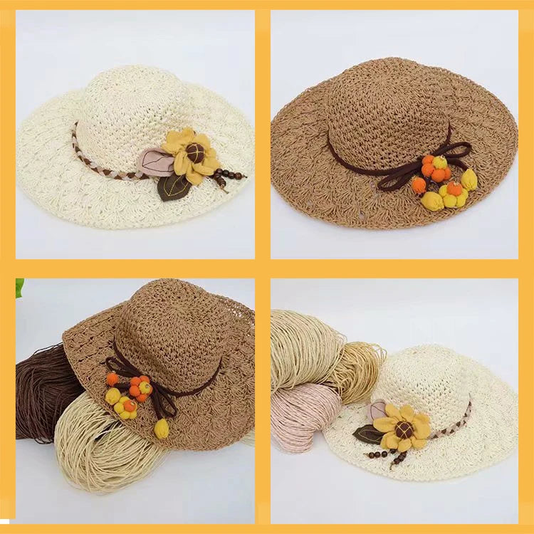 190g Bamboo Raffia Yarn (2 Skeins) – Straw Paper Crochet Yarn for Summer Hats, Bags & DIY Crafts