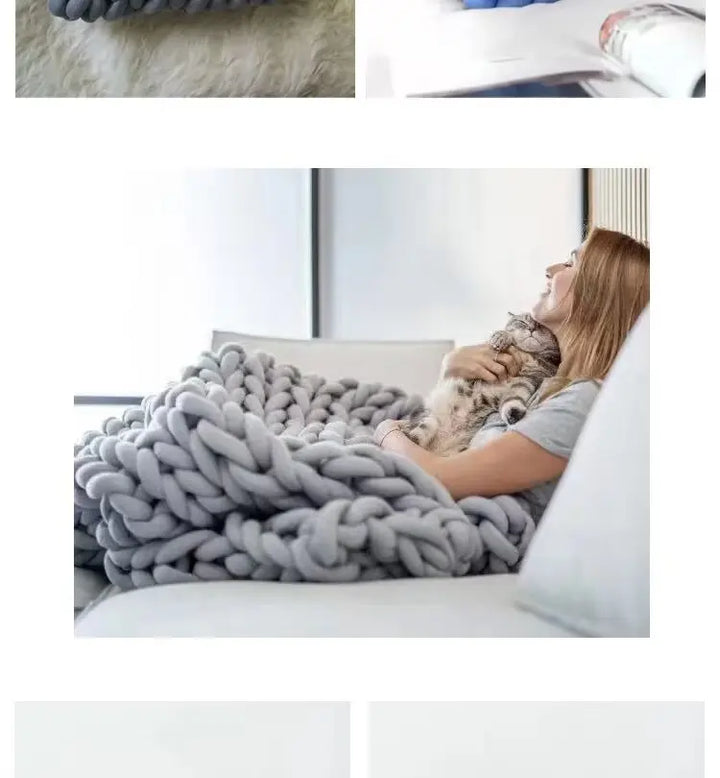 Extra Thick Icelandic Yarn – Super Bulky Easy-Knit Yarn for Cat Beds, Bags & Home Crafts