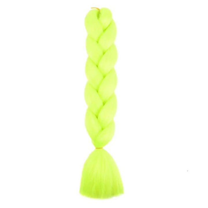 24 Inch Synthetic Jumbo Braiding Hair – Yaki Straight Box Braid Extensions for Dreadlocks & Twists