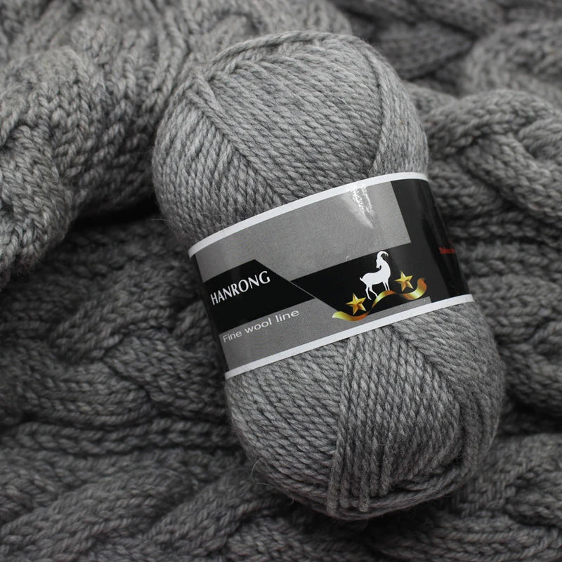 400g Thick Alpaca Wool Yarn – Chunky Knitting Yarn for Sweaters, Scarves, Hats & Coats (4 Skeins Pack)