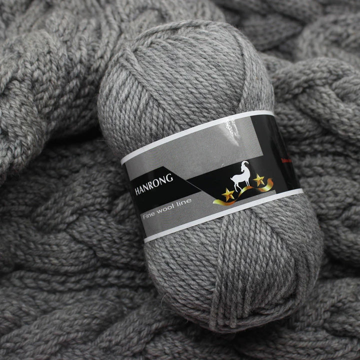 400g Thick Alpaca Wool Yarn – Chunky Knitting Yarn for Sweaters, Scarves, Hats & Coats (4 Skeins Pack)