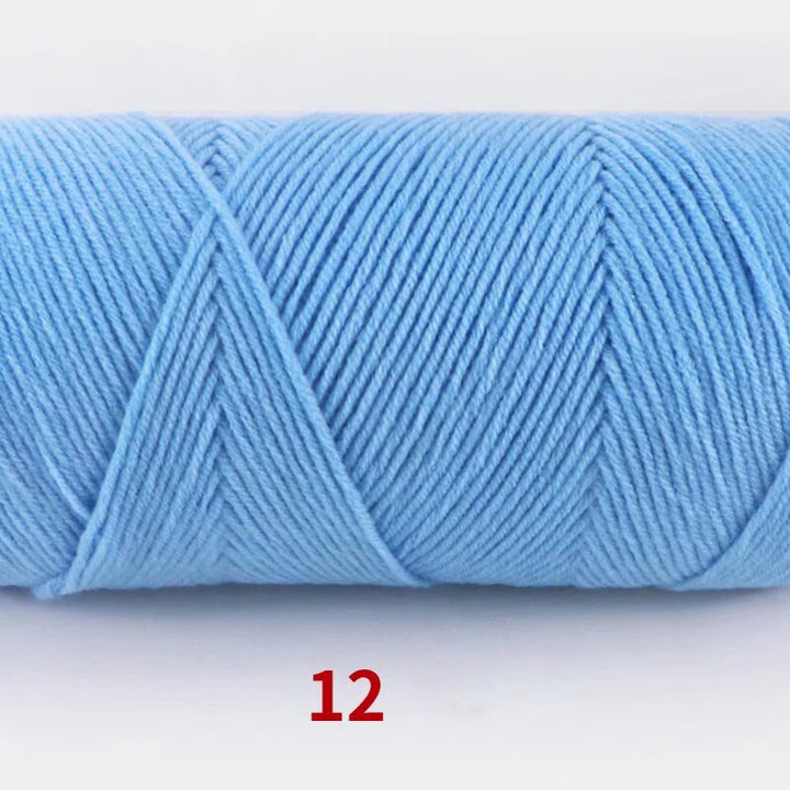 200g Soft Medium-Thick Yarn – Cozy Hand-Knitting Yarn for Sweaters, Scarves, Hats & DIY Crafts