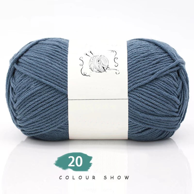 200g Thick Knitting Yarn (2 Skeins) – Soft Yarn for Scarves, Hats, Gloves & DIY Crochet Projects