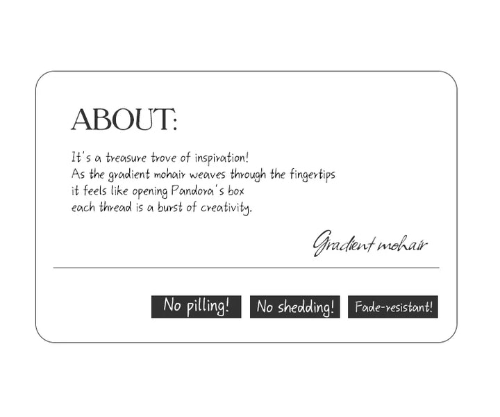 300g Rainbow Gradient Yarn Balls – Colorful Knitting Yarn for Tops, Scarves & DIY Crafts (6 Pieces/Pack)