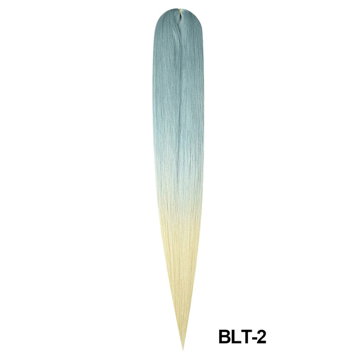 Synthetic Kanekalon Jumbo Braiding Hair – New Ice Blue & Pink Twist Series