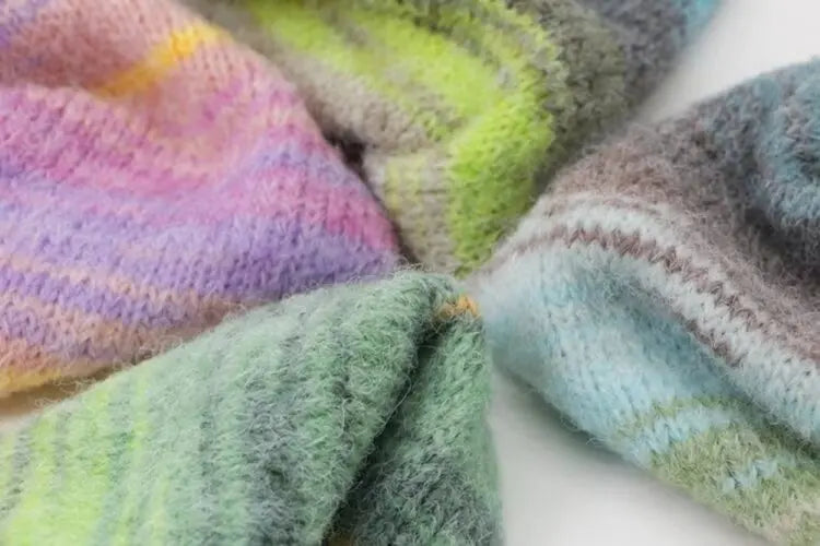 250g Oil Painting Gradient Alpaca Yarn – Soft Knitting & Crochet Yarn for Sweaters, Scarves, Hats & Shawls (10pcs)