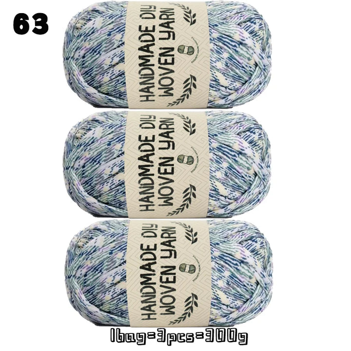 High-Quality Polyester Fabric Yarn – High-Elastic Yarn for Bags, Slippers & DIY Handmade Crafts