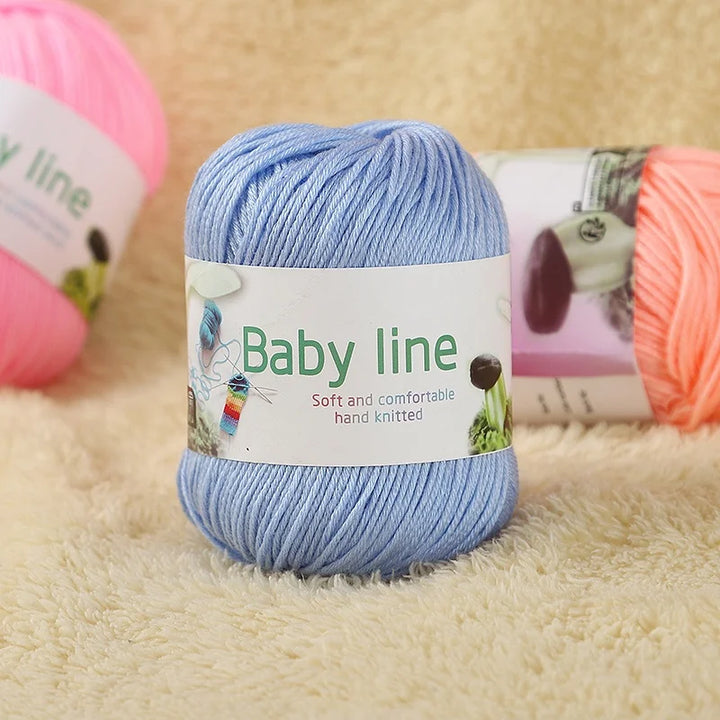 500g Soft Medium-Thick Knitting Yarn Set (10 Pieces) – Cozy Yarn for Sweaters, Hats, Scarves & Crochet Projects