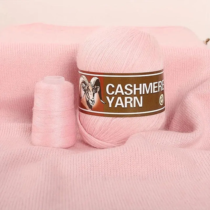 Cashmere Knitting Yarn Balls (6 Pack) – Soft Luxury Yarn for Sweaters, Hats, Scarves & DIY Crafts