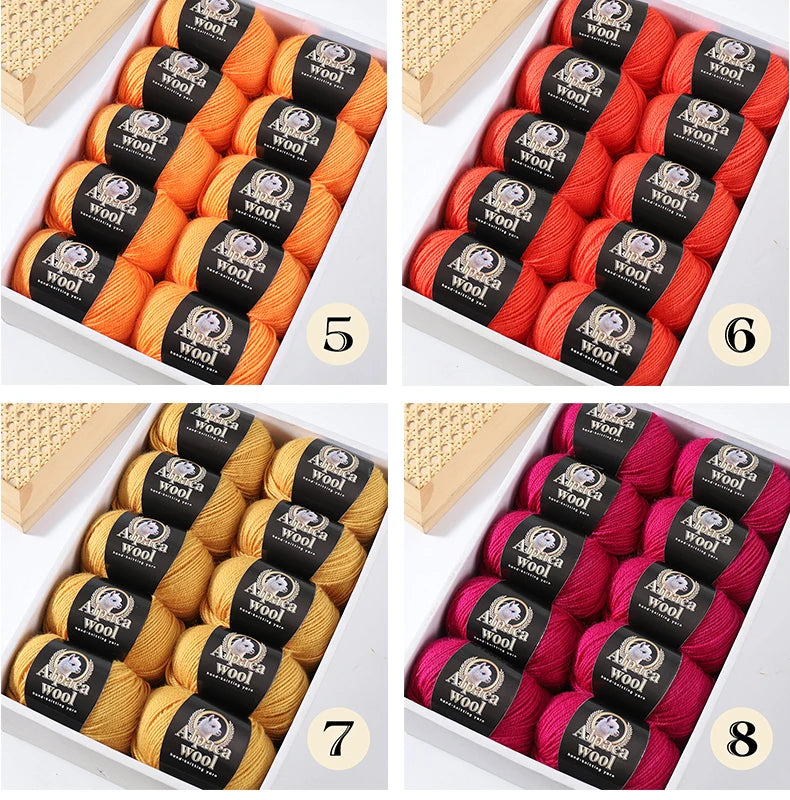 450g Chenille Velvet Ice Yarn – Soft Chunky Knitting Yarn for Sweaters, Scarves, Hats & Blankets (5 Pack)