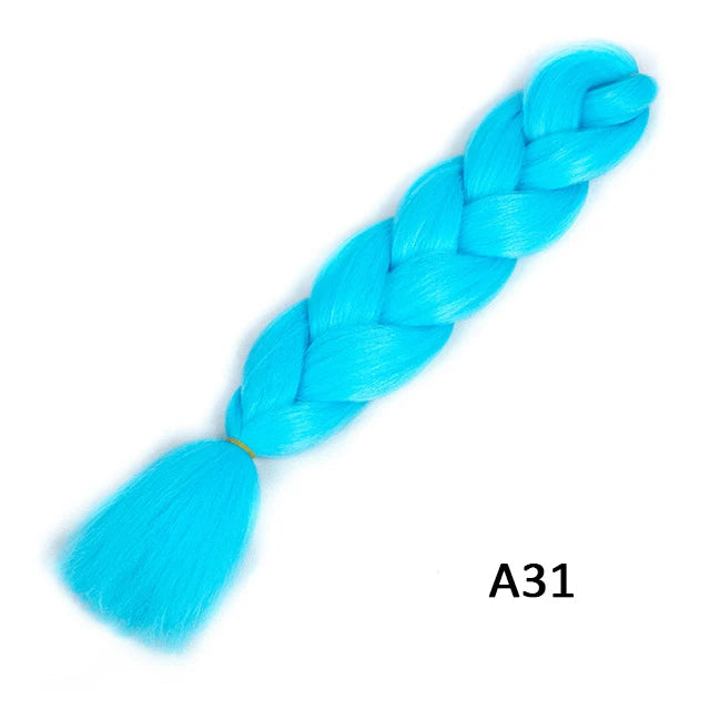 Ombre Synthetic Twist Braiding Hair – Jumbo Kanekalon Hair Extensions for Braids