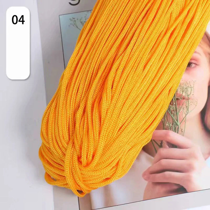 210g Ice Silk Shiny Yarn – Lightweight Summer Crochet Yarn for Sun Hats, Bags, Cushions & DIY Crafts