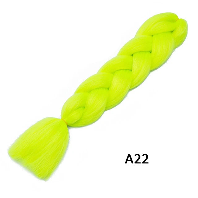 Ombre Synthetic Twist Braiding Hair – Jumbo Kanekalon Hair Extensions for Braids