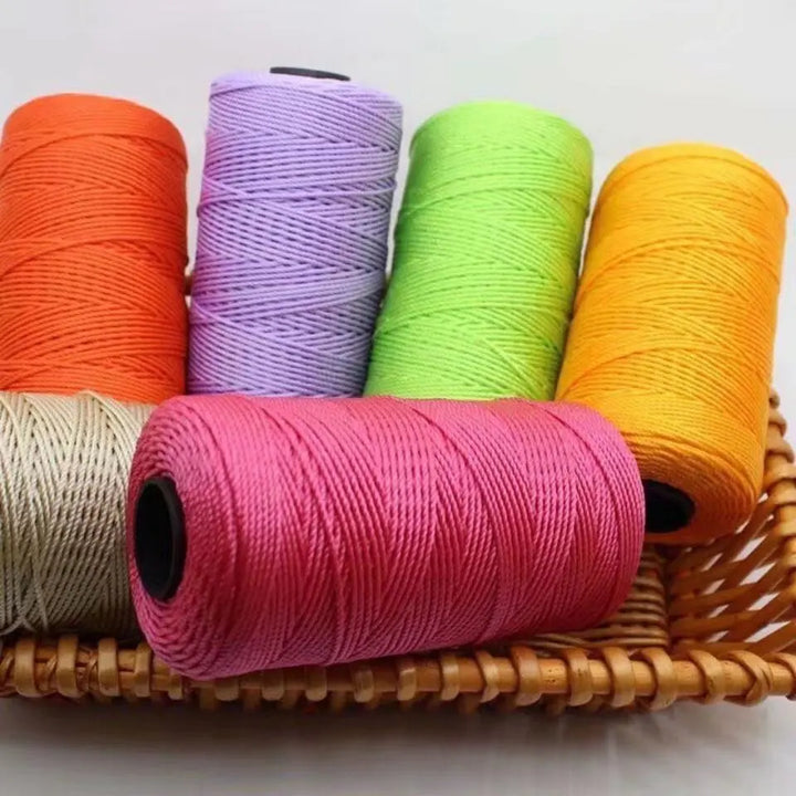 300g Summer Crochet Yarn – Handmade DIY Yarn for Hats, Bags & Home Accessories (3 Pieces/Pack)