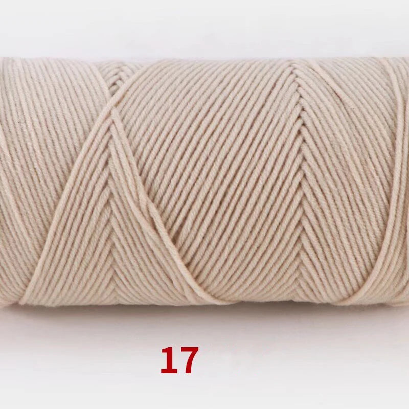 200g Soft Medium-Thick Yarn – Cozy Hand-Knitting Yarn for Sweaters, Scarves, Hats & DIY Crafts