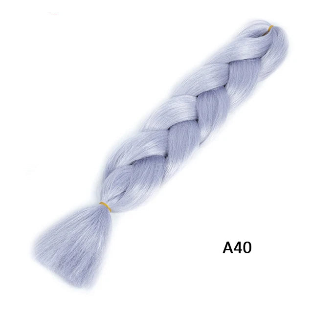 Ombre Synthetic Twist Braiding Hair – Jumbo Kanekalon Hair Extensions for Braids