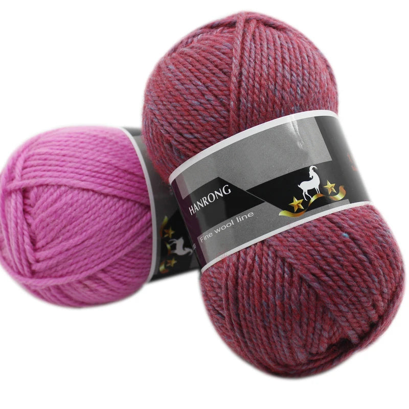 400g Thick Alpaca Wool Yarn – Chunky Knitting Yarn for Sweaters, Scarves, Hats & Coats (4 Skeins Pack)