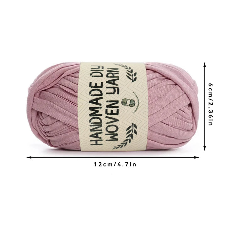 High-Quality Polyester Fabric Yarn – High-Elastic Yarn for Bags, Slippers & DIY Handmade Crafts