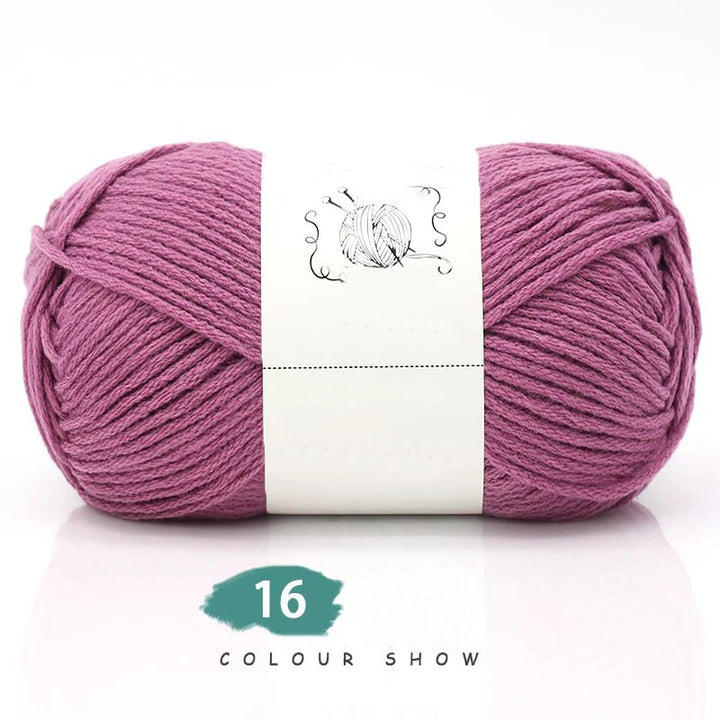 200g Thick Knitting Yarn (2 Skeins) – Soft Yarn for Scarves, Hats, Gloves & DIY Crochet Projects