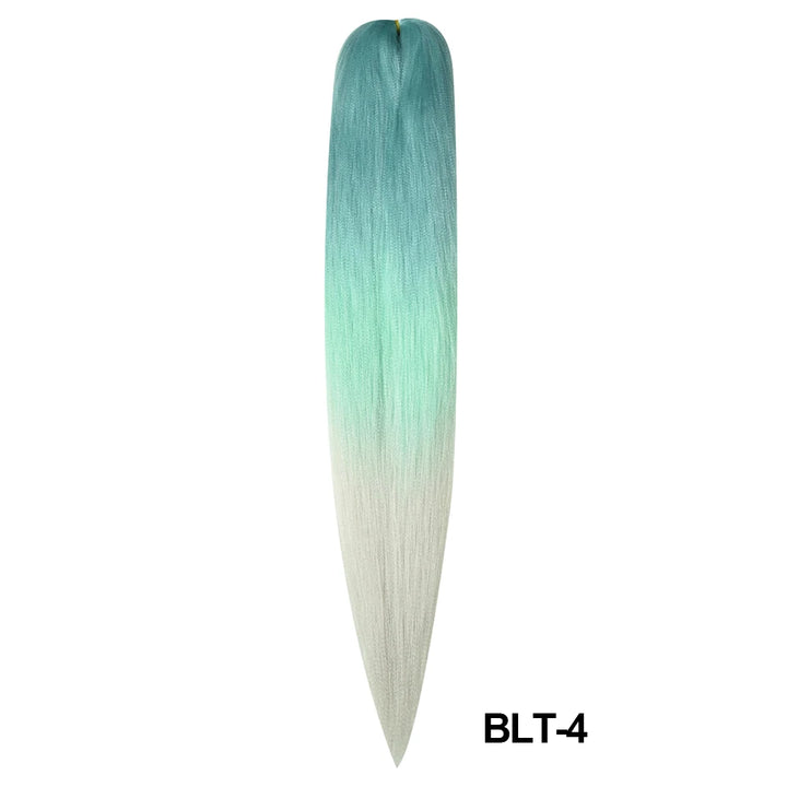Synthetic Kanekalon Jumbo Braiding Hair – New Ice Blue & Pink Twist Series