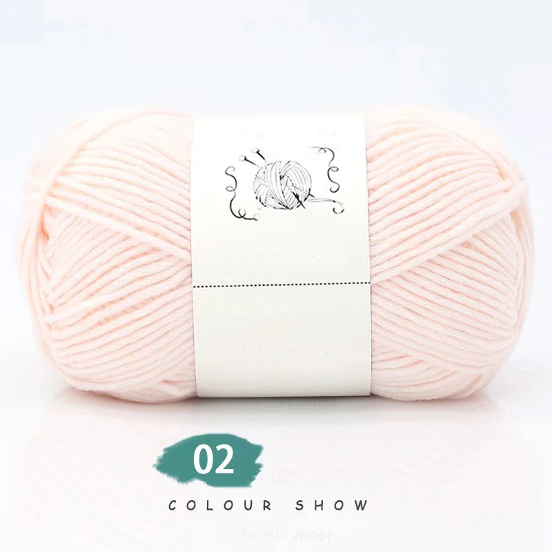 200g Thick Knitting Yarn (2 Skeins) – Soft Yarn for Scarves, Hats, Gloves & DIY Crochet Projects
