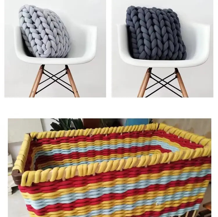 Extra Thick Icelandic Yarn – Super Bulky Easy-Knit Yarn for Cat Beds, Bags & Home Crafts