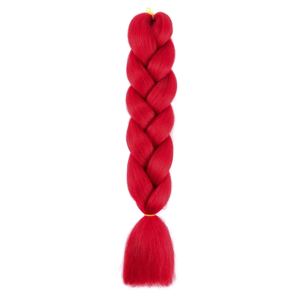 24 Inch Jumbo Braids Extensions – Synthetic Afro Ombre Kanekalon Hair for Children